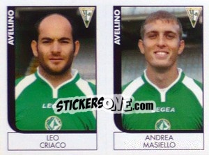 Figurina Criaco / Masiello  - Calciatori 2005-2006 - Panini