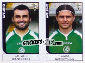 Sticker Biancolino / Danilevicius  - Calciatori 2005-2006 - Panini