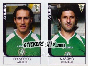 Sticker Millesi / Rastelli  - Calciatori 2005-2006 - Panini