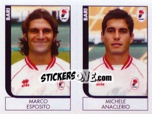 Cromo Esposito / Anaclerio  - Calciatori 2005-2006 - Panini