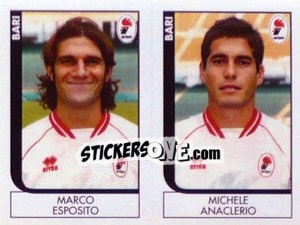 Sticker Esposito / Anaclerio  - Calciatori 2005-2006 n. 519 - Panini