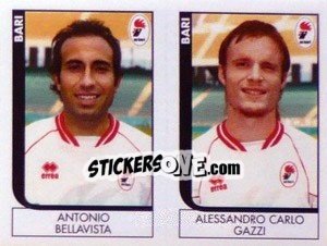 Figurina Bellavista / Gazzi  - Calciatori 2005-2006 - Panini