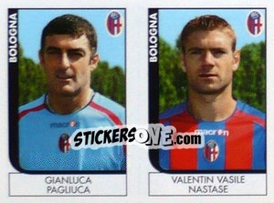 Sticker Gianluca Pagliuca / Nastase  - Calciatori 2005-2006 n. 525 - Panini
