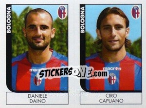 Sticker Daino / Capuano  - Calciatori 2005-2006 - Panini