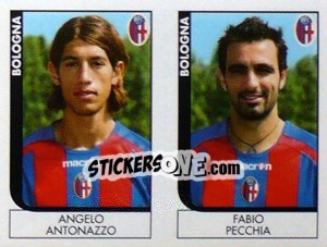 Sticker Antonazzo / Pecchia - Calciatori 2005-2006 n. 528 - Panini