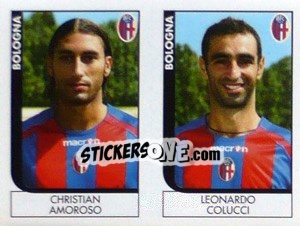 Sticker Amoroso / Colucci  - Calciatori 2005-2006 n. 529 - Panini