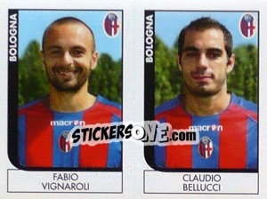 Sticker Vignaroli / Bellucci  - Calciatori 2005-2006 n. 530 - Panini