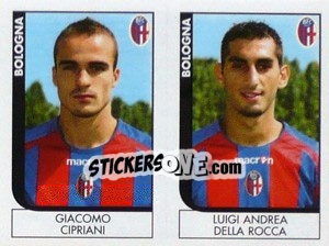 Sticker Cipriani / Della Rocca  - Calciatori 2005-2006 n. 531 - Panini