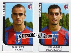 Sticker Cipriani / Della Rocca  - Calciatori 2005-2006 - Panini