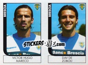 Sticker Mareco / Zoboli  - Calciatori 2005-2006 - Panini