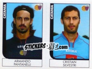 Sticker Pasntanelli / Silvestri  - Calciatori 2005-2006 - Panini