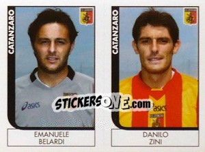Sticker Belardi / Zini  - Calciatori 2005-2006 n. 551 - Panini