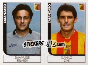 Cromo Belardi / Zini  - Calciatori 2005-2006 - Panini