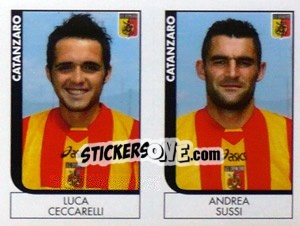 Sticker Ceccarelli / Sussi - Calciatori 2005-2006 n. 552 - Panini