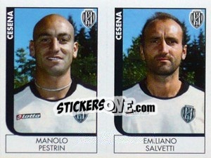 Cromo Pestrin / Salvetti  - Calciatori 2005-2006 - Panini