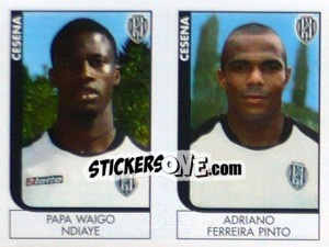 Sticker Ndiaye / Pinto  - Calciatori 2005-2006 n. 565 - Panini
