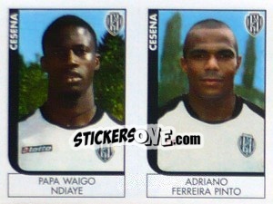 Sticker Ndiaye / Pinto  - Calciatori 2005-2006 - Panini