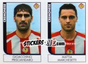 Sticker Prisciandaro / Marchesetti  - Calciatori 2005-2006 - Panini