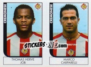 Sticker Job / Carparelli  - Calciatori 2005-2006 - Panini