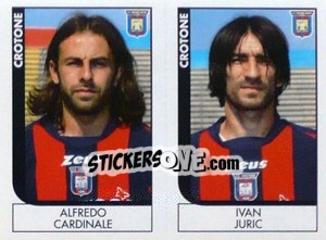 Sticker Cardinale / Juric  - Calciatori 2005-2006 - Panini