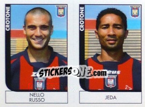 Sticker Russo / Jeda  - Calciatori 2005-2006 n. 581 - Panini