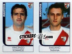 Cromo Sommese / Tarana  - Calciatori 2005-2006 - Panini