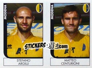 Sticker Argilli / Centurioni  - Calciatori 2005-2006 n. 595 - Panini