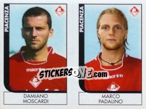 Sticker Moscardi / Padalino  - Calciatori 2005-2006 - Panini