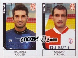 Sticker Pugliesi / Porchia  - Calciatori 2005-2006 - Panini