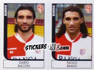 Figurina Baccin / Bravo  - Calciatori 2005-2006 - Panini