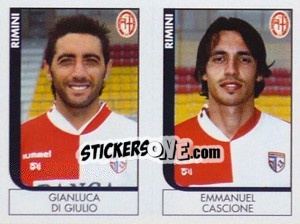 Cromo Di Giulio / Cascione  - Calciatori 2005-2006 - Panini