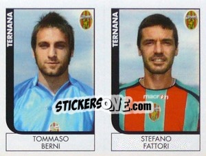 Sticker Berni / Fattori  - Calciatori 2005-2006 n. 627 - Panini