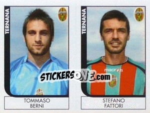 Sticker Berni / Fattori  - Calciatori 2005-2006 - Panini