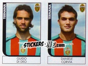 Sticker Di Deo / Corvia  - Calciatori 2005-2006 n. 632 - Panini