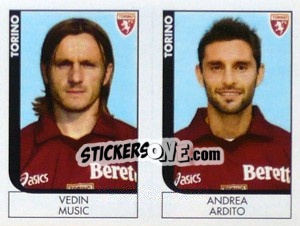 Sticker Music / Ardito  - Calciatori 2005-2006 n. 639 - Panini