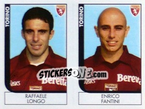 Sticker Longo / Fantini  - Calciatori 2005-2006 - Panini
