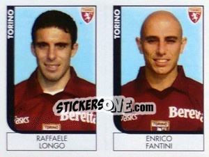 Sticker Longo / Fantini  - Calciatori 2005-2006 n. 641 - Panini