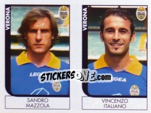 Sticker Mazzola / Italiano  - Calciatori 2005-2006 n. 657 - Panini