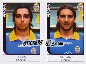 Sticker Pantier / Iunco  - Calciatori 2005-2006 n. 658 - Panini