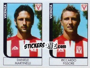 Sticker Martinelli / Fissore  - Calciatori 2005-2006 n. 662 - Panini
