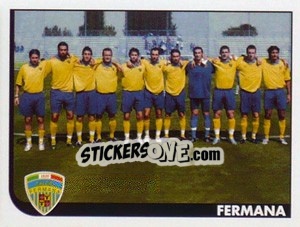 Sticker Squadra Fermana - Calciatori 2005-2006 - Panini