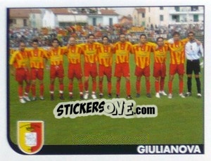 Sticker Squadra Giulianova