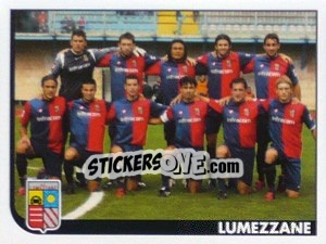 Sticker Squadra Lumezzane - Calciatori 2005-2006 - Panini