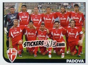 Sticker Squadra Padova - Calciatori 2005-2006 - Panini