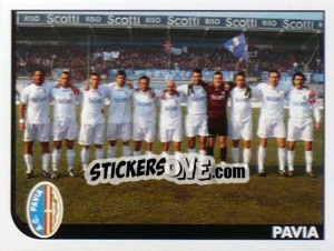 Cromo Squadra Pavia - Calciatori 2005-2006 - Panini