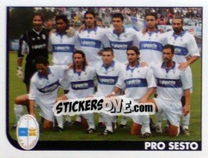 Cromo Squadra Pro Sesto - Calciatori 2005-2006 - Panini