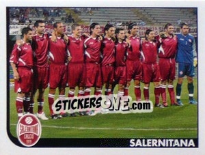 Figurina Squadra Salernitana - Calciatori 2005-2006 - Panini