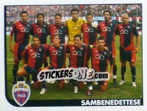 Figurina Squadra Sambenedettese - Calciatori 2005-2006 - Panini