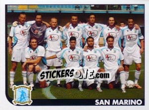 Sticker Squadra San Marino