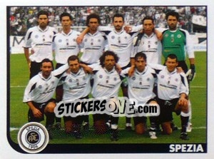 Sticker Squadra Spezia